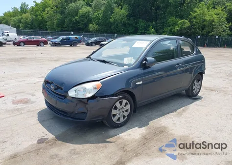 2009 Hyundai Accent Gs from USA, damaged, VIN KMHCM36C29U127354